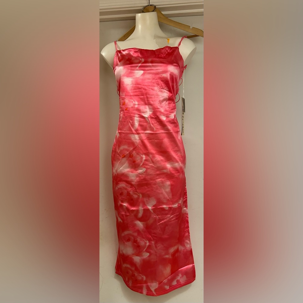 Hot pink dress from Micas
